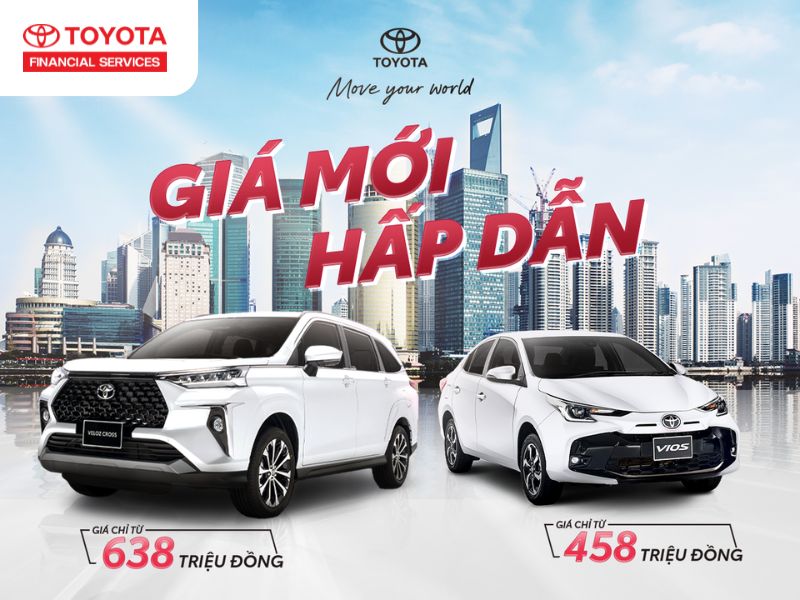Toyota Việt Nam mang đến nhiều ưu đãi giảm giá hấp dẫn trong năm 2024