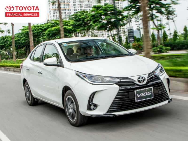 Toyota Vios đời 2022 là mẫu xe sedan hạng B giá rẻ được nhiều người ưa chuộng