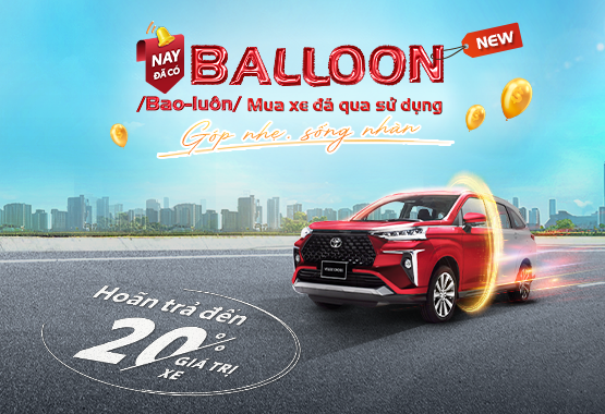 Mở rộng sản phẩm Balloon cho các xe đã qua sử dụng thuộc T-Sure