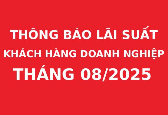 Thông Báo Lãi Suất Vay Mua Xe Toyota Cho Khách hàng Doanh Nghiệp – Tháng 08/2025