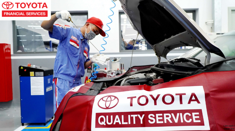 Nên bảo dưỡng tại các đại lý chính hãng của Toyota để đảm bảo chất lượng
