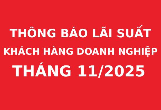 Thông Báo Lãi Suất Vay Mua Xe Toyota Cho Khách hàng Doanh Nghiệp – Tháng 11/2025