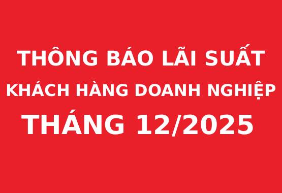 Thông Báo Lãi Suất Vay Mua Xe Toyota Cho Khách hàng Doanh Nghiệp – Tháng 12/2025