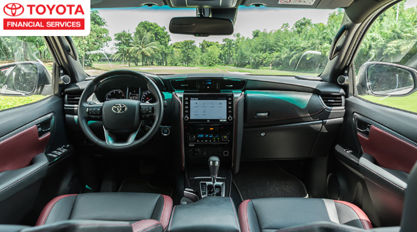 Nội thất chất lượng với độ hoàn thiện cao của xe Toyota Fortuner