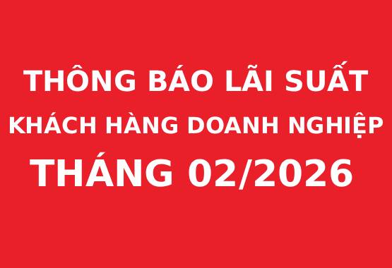Thông Báo Lãi Suất Vay Mua Xe Toyota Cho Khách hàng Doanh Nghiệp – Tháng 02/2026