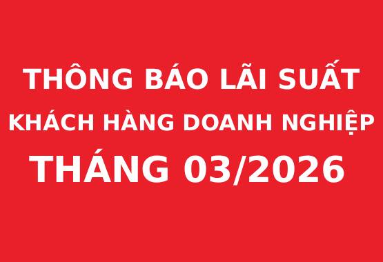 Thông Báo Lãi Suất Vay Mua Xe Toyota Cho Khách hàng Doanh Nghiệp – Tháng 03/2026