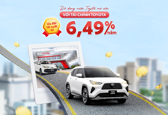 Ưu Đãi Lãi Suất Vay Mua Xe Toyota Trong Tháng 04/2026