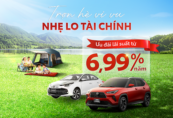 Ưu Đãi Lãi Suất Vay Mua Xe Toyota Trong Tháng 05/2026