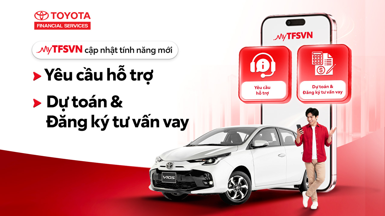 MyTFSVN Mở Rộng Tiện Ích Với Các Tính Năng Mới: Yêu Cầu Hỗ Trợ, Dự Toán Khoản Vay Và Đăng Ký Tư Vấn Khoản Vay Mới