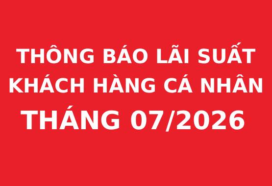 Thông Báo Lãi Suất Vay Mua Xe Toyota Cho Khách Hàng Cá Nhân – Tháng 07/2026