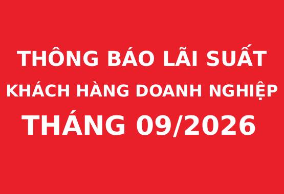 Thông Báo Lãi Suất Vay Mua Xe Toyota Cho Khách hàng Doanh Nghiệp – Tháng 09/2026