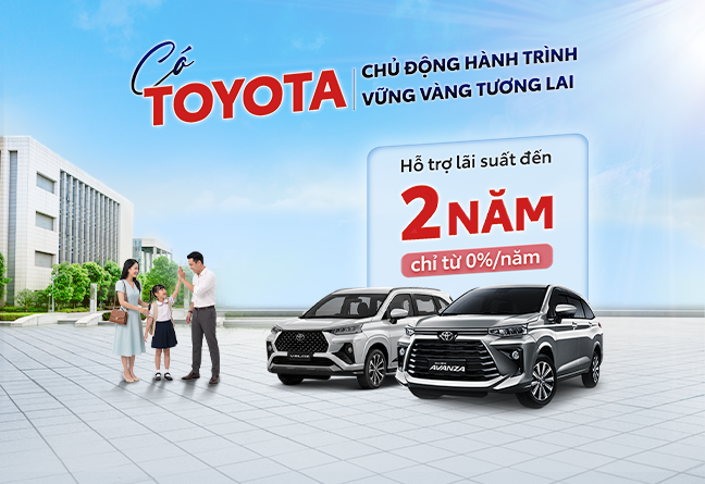 Ưu Đãi Lãi Suất Vay Mua Xe Toyota Trong Tháng 09/2026